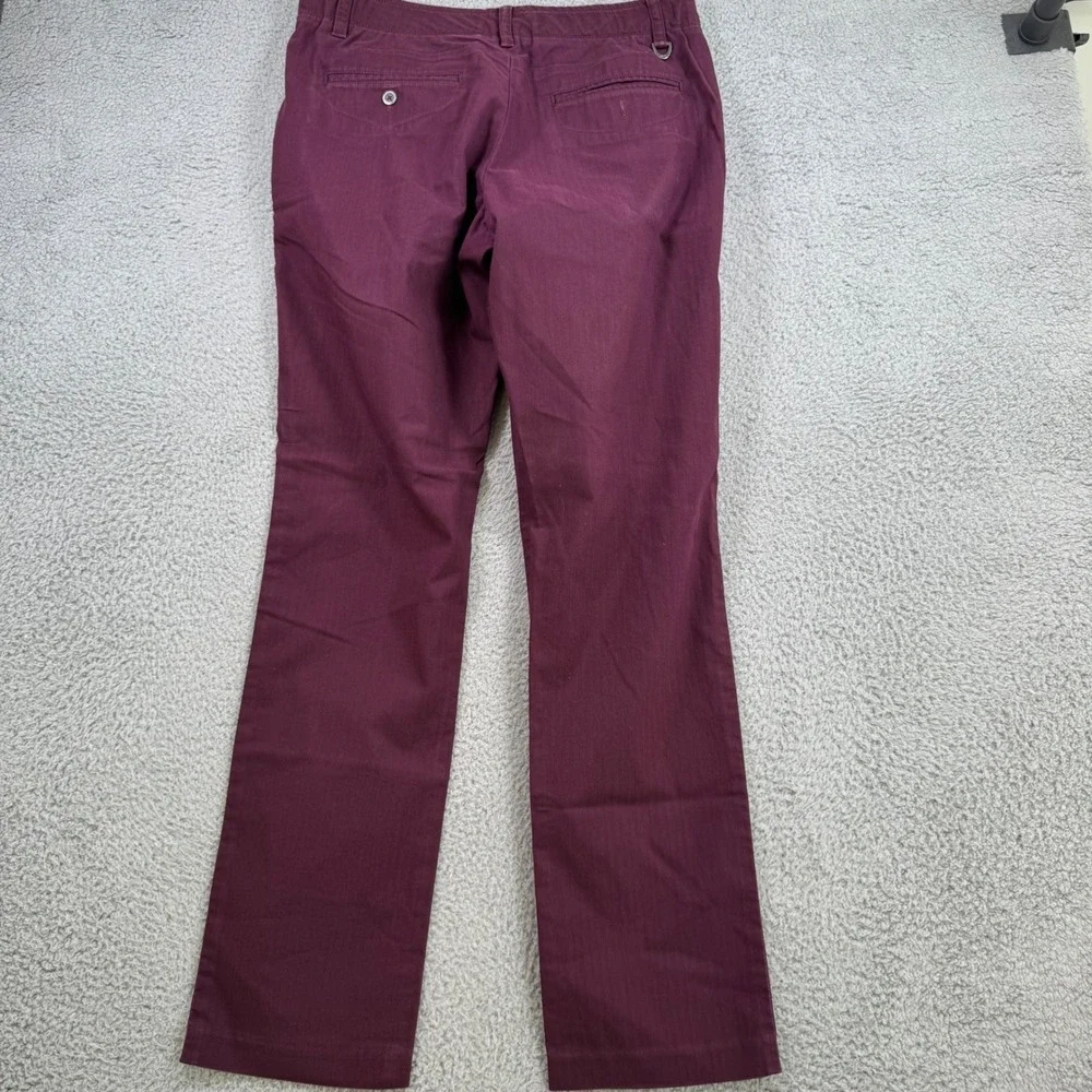 Under Armour Mens 34x31 Maroon Herringbone Chino Pants Straight Leg Stretch Golf